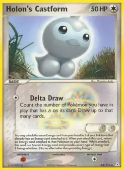 Holon's Castform - 44/110 - Uncommon MP TCG Pokemon - Image 1