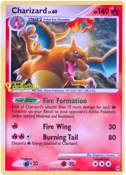 Charizard - 1/99 - Shattered Holo Promo MP TCG Pokemon - Image 1
