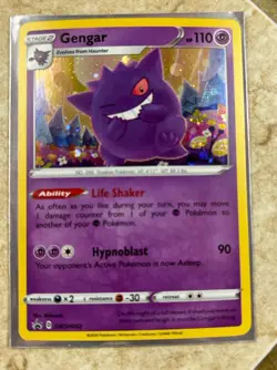 Pokemon Promo Gengar Foil Rare Swsh052 - NM Champions Path Mint - Image 1