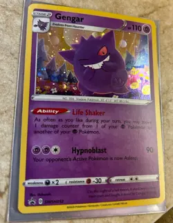 Pokemon Promo Gengar Foil Rare Swsh052 - NM Champions Path Mint - Image 3