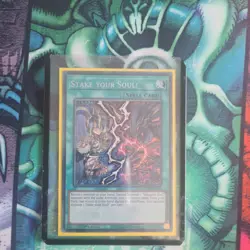 Yugioh Stake Your Soul! MP24-EN142 1st edition Prismatic Secret Rare - Image 1