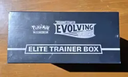Set of 2 Pokemon Sword & Shield Evolving Skies Factory Sealed Elite Trainer Box - Image 4