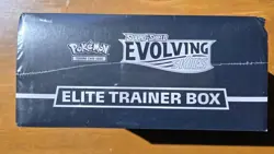 Set of 2 Pokemon Sword & Shield Evolving Skies Factory Sealed Elite Trainer Box - Image 5