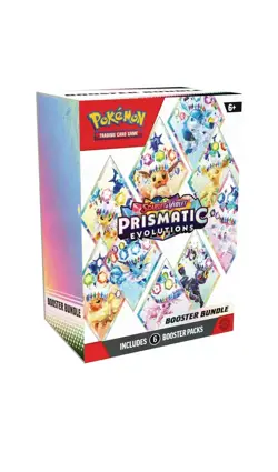 Pokemon TCG Scarlet & Violet Prismatic Evolutions Booster Bundle NEW FREE SHIP - Image 1
