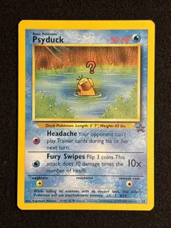 Pokemon Psyduck #20 WOTC Black Star Promo - Image 1