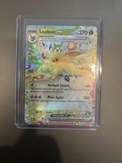 Prismatic Evolutions - Leafeon ex - 006/131 - Double Rare - TCG Pokemon Card - Image 1