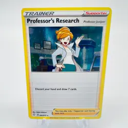 Pokemon Professor’s Research 060/072 Shining Fates Cosmos Holo HD SWIRL Rare - Image 2