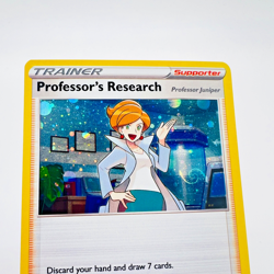 Pokemon Professor’s Research 060/072 Shining Fates Cosmos Holo HD SWIRL Rare - Image 4