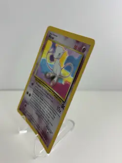 Mew 09/53 Wotc Black Star Promo Holo Rare Pokemon NM + ** SWIRL - Image 3