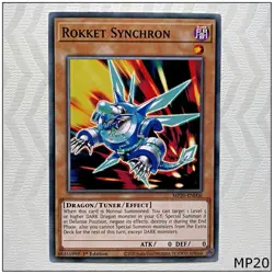 Rokket Synchron - MP20-EN006 - Common 1st Edition Yugioh - Image 1