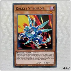 Rokket Synchron - MP20-EN006 - Common 1st Edition Yugioh - Image 1