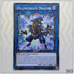 Dillingerous Dragon - DANE-EN041 - Common 1st Edition Yugioh - Image 1