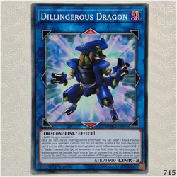 Dillingerous Dragon - DANE-EN041 - Common 1st Edition Yugioh - Image 1