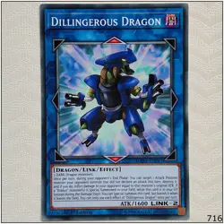 Dillingerous Dragon - DANE-EN041 - Common 1st Edition Yugioh - Image 1