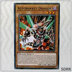 Autorokket Dragon - SDRR-EN008 - Common 1st Edition Yugioh - Image 1