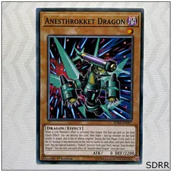 Anesthrokket Dragon - SDRR-EN007 - Common 1st Edition Yugioh - Image 1