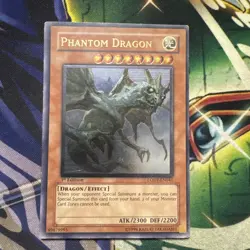 Yugioh! Phantom Dragon LODT-EN041 Ultimate Rare 1st Edition LP - Image 1