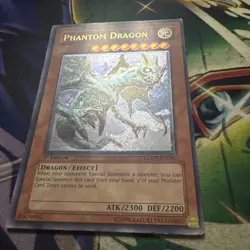 Yugioh! Phantom Dragon LODT-EN041 Ultimate Rare 1st Edition LP - Image 2