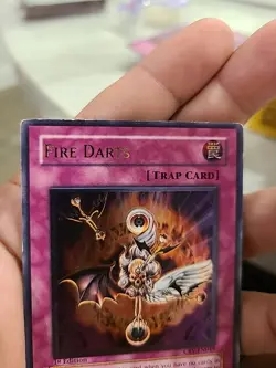 YUGIOH FIRE DARTS CRV-EN049 1ST Edition Ultimate Rare MP - Image 4