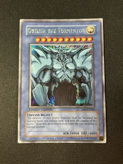 Yu-Gi-Oh! Obelisk The Tormentor Limited Edition - JMP-EN004 - Image 1