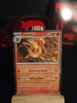Pokemon Card Flareon #167 Promo Cards Cosmos Holo English - Image 1