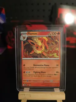 Pokemon Card Flareon #167 Promo Cards Cosmos Holo English - Image 2