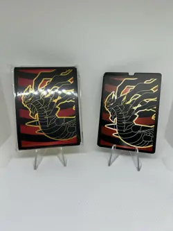 Lost Origin ETB Pokemon TCG Card Sleeves 65ct Giratina w/ 4 dividers. - Image 1