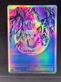 Pokemon Fanart Mew Card - Image 1