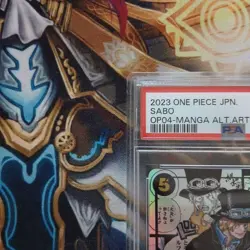 One Piece Sabo PSA10 Comic Parallel Super Rare Card Japanese Collector - Image 2