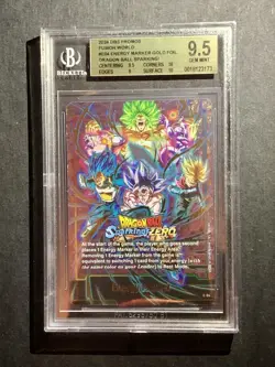 Dragon Ball Sparking! ZERO Limited Energy Marker Card E-04 English BGS 9.5 - Image 1