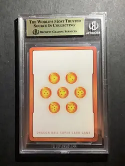 Dragon Ball Sparking! ZERO Limited Energy Marker Card E-04 English BGS 9.5 - Image 2