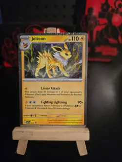 Pokemon Card Jolteon #169 Promo Card Cosmos Holo English - Image 1