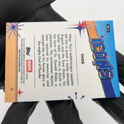 Marvel Card Thor MI-3 Icons Topps Chrome 2025 [NM] - Image 4