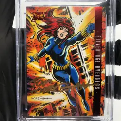 CGC 9.5 Marvel Card Black Widow 102 Signature Tom Morgan /63 Avengers 2022 [9.5] - Image 2