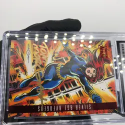 CGC 9.5 Marvel Card Black Widow 102 Signature Tom Morgan /63 Avengers 2022 [9.5] - Image 5