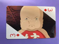Spirited Away Studio Ghibli Anime Playing Card Boh 3 of Diamond 2001 Japanese - Image 2