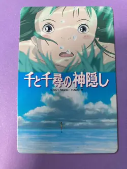 Spirited Away Studio Ghibli Anime Playing Card Boh 3 of Diamond 2001 Japanese - Image 4