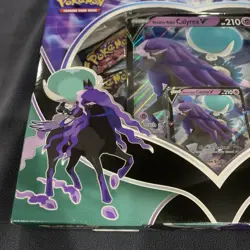 Pokemon V Box Ice Rider & Shadow Rider Calyrex Card Box Set of 4 Boosters SEALED 820650809002 - Image 5