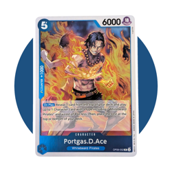 Two Legends One Piece Card (AX07): Portgas D. Ace OP08-052, Holo - Image 1
