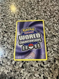 Pokemon Card Jirachi Holo 8/101 World Championships 2005 - Image 2