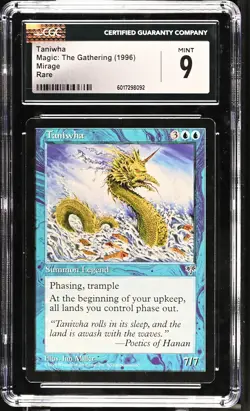 TANIWHA Mirage Rare Reserved List CGC 9 MTG EDH [Nostalgium] - Image 1