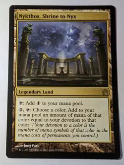 Nykthos, Shrine to NYX Theros MTG Magic the Gathering Land - LP - Image 2