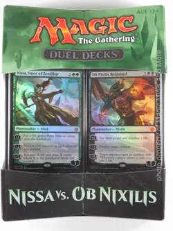Duel Decks ~ NISSA vs OB NIXILIS MtG sealed Two 60 Card Theme Deck Magic WotC - Image 1