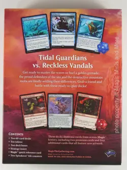 Duel Decks ~ MERFOLK vs GOBLINS MtG sealed Two 60 Card Theme Deck Magic WotC - Image 2