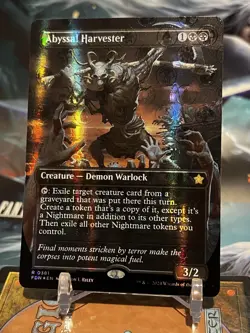 MTG | Abyssal Harvester (☄Mana FOIL✨) [Foundations] - Image 1