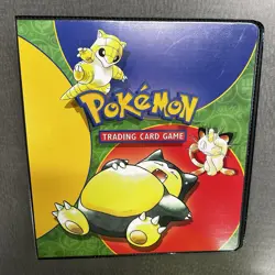 Vintage 1999 Pokemon Trading Card Game Wizards of the Coast 3 Ring Binder - Image 1