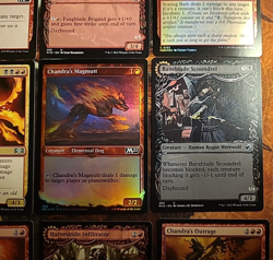 12x MTG Tor Wauki the Younger FOIL Etched Lot Human Damage Rakdos Showcase LOOK! - Image 3