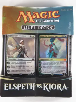 Duel Decks ~ ELSPETH vs KIORA MtG sealed Two 60 Card Theme Deck Magic WotC - Image 1