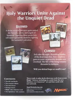 Duel Decks ~ BLESSED vs CURSED MtG sealed Two 60 Card Theme Deck Magic WotC - Image 2