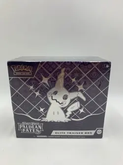 Pokemon Paldean Fates - Pokemon Center Edition ETB Elite Trainer Box Sealed - Image 1